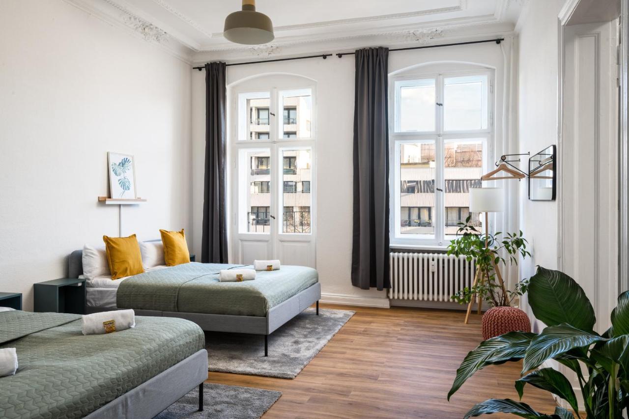 Riesiges Apartment Nahe Kudamm Sehr Schoner Altbau 123M2 Gross 12 Gaste Берлин Экстерьер фото